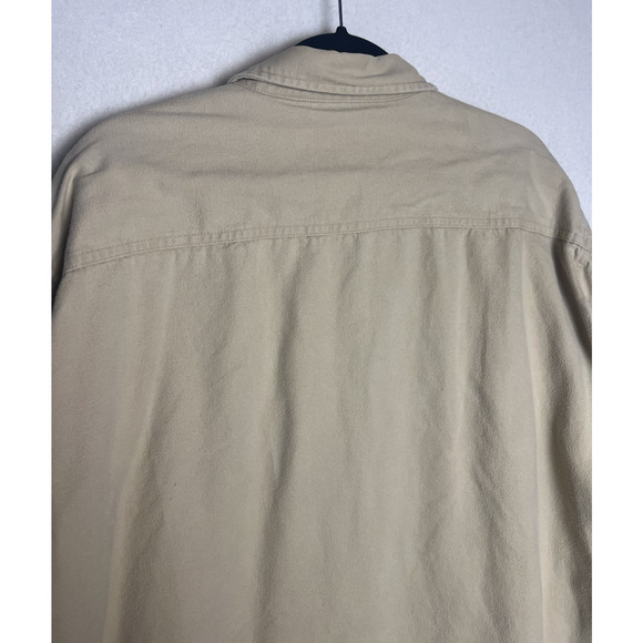 Red Head Men's Long Sleeve Button Up Shirt Size XL Beige - Picture 9 of 11